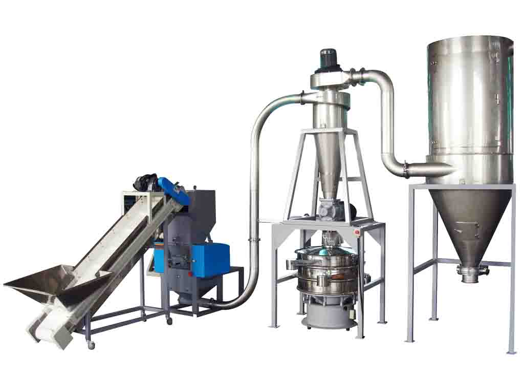 Herbes, Safran, Système de concassage de fibres végétales brut