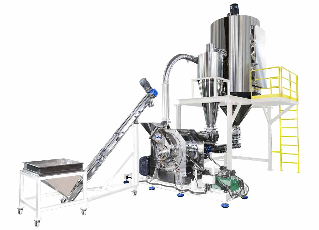Système de broyage pour grains, haricots, sucre, produits alimentaires / TM-1000