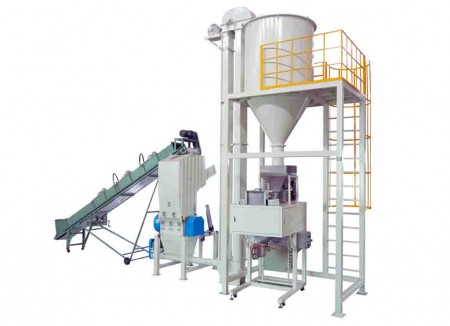 Rubber And Plastic, Hot Melt Adhesive Crushing, Filling And Packing System