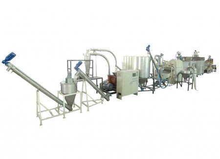 Système de tamisage, séchage, épluchage et broyage du soja - Système de tamisage, séchage, épluchage et broyage du soja / TM-600