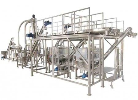 Spices Grinding, Mixing, Heating, Cooling(Liquid Nitrogen) And Packaging System - Spices Grinding, Mixing, Heating, Cooling(Liquid Nitrogen) And Packaging System