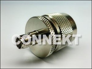 Adaptador N Plug para SMA Jack RP - Adaptador SMA Jack RP para N Plug
