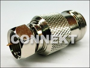 Адаптер F Plug к N Jack 75 Ом