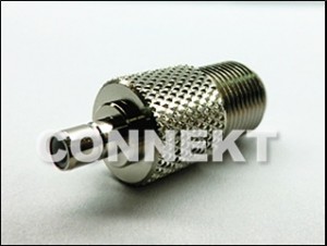 Adapter F Jack do SMB Jack - Adapter SMB Jack do F Jack