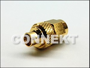 MCX Jack To SMA Plug Adaptor