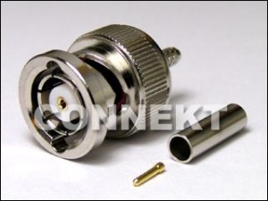 BNCプラグRPクリンプタイプ - BNCプラグRPクリンプタイプ