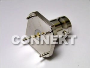 BNC Jack para Montagem em P.C.B - BNC Jack para Montagem em PCB