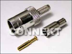 BNC Jack Tipo Crimp - BNC Jack Tipo Crimp