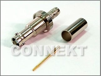 12G-SDI уникальный разъем BNC с креплением для кабеля 1855A/4855R (крепление, 75 Ом)