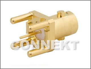 12G-SDI уникальный разъем BNC для монтажа на П.С.Б (75 Ом)