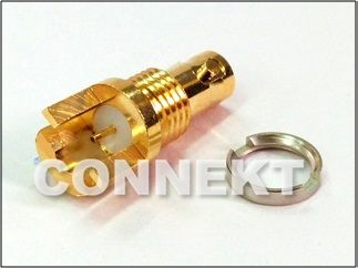 12G-SDI уникальный разъем BNC для монтажа на П.С.Б (75 Ом)