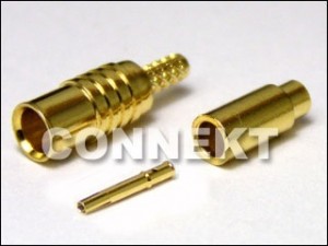 Connecteur MCX type sertissage