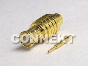 MCX Plug Solder For SS405/.085 Cable
