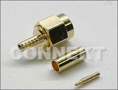 Conector SMA Plug Crimp Para RG316/RD316/LMR100