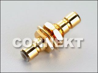 Adapter SMB Jack do SMB Jack (Bulkhead) - Adapter bulkhead Jack SMB do Jack SMB