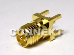 SMA Jack RP For PCB Mount