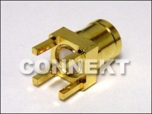 Wtyk SMB do montażu na PCB (4 nogi) - Wtyk SMB do montażu na PCB (4 nogi)