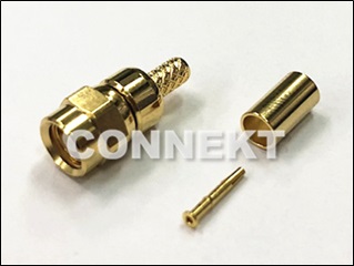 SMC Plug For RG316 Cable (Crimp) - SMC Plug Crimp Type