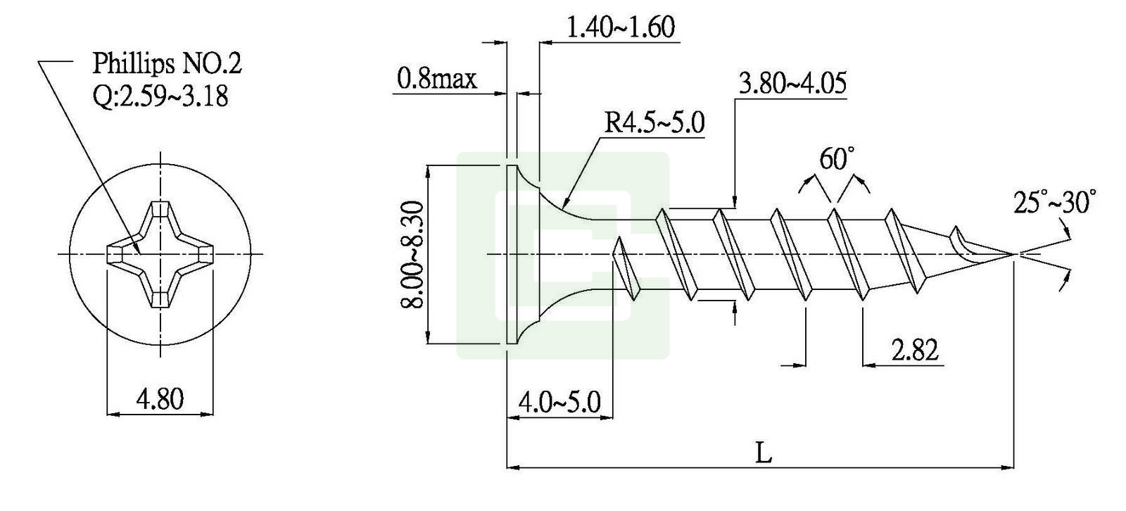 Euroschrauben 20X Viti Di Fissaggio VARIANTA 6,3 Mm Viti Per Mobili - Foto 9
