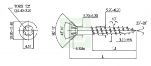 Tornillo autorroscante - Tornillo autorroscante