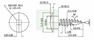 タッピングスクリュー - タッピングスクリュー