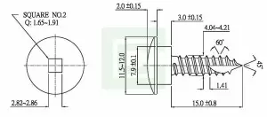 タッピングスクリュー - タッピングスクリュー