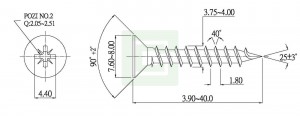 Chipboard Screw - Chipboard Screw