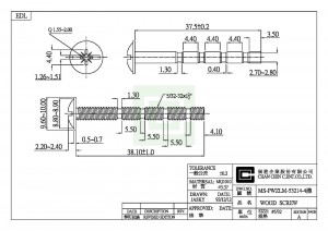 สกรูไม้ - สกรูไม้