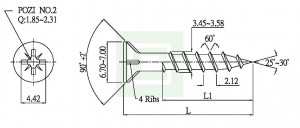 Chipboard Screw - Chipboard Screw