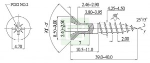Supa Chipboard Screw - Supa Chipboard Screw