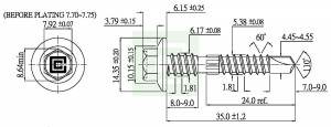 Vis auto-perceuse - Vis auto-perceuse