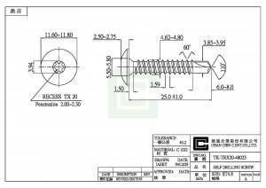 Tornillo autorroscante - Tornillo autorroscante