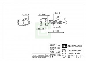Tornillo autorroscante - Tornillo autorroscante