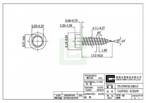 Tornillo autorroscante - Tornillo autorroscante