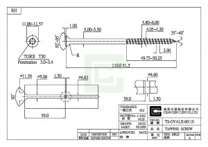 Tornillo autorroscante - Tornillo autorroscante
