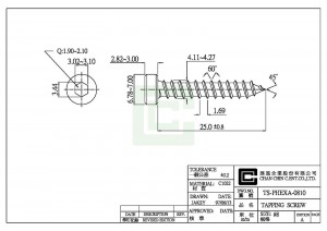 Tornillo autorroscante - Tornillo autorroscante