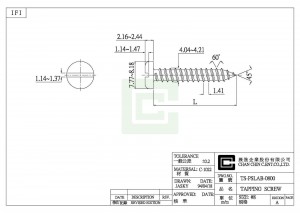 Tapping Screw - Tapping Screw