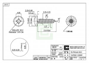 Tornillo autorroscante - Tornillo autorroscante
