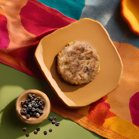 Blackpepper Flavored Tempeh Cracker