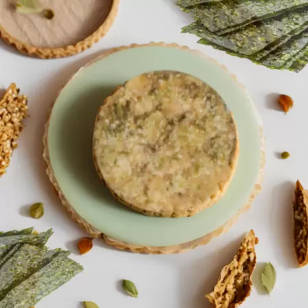Seaweed Flavored Tempeh Cracker