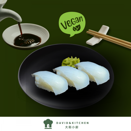 Veganské chobotnicové sashimi - Veganské chobotnicové sashimi, konjac sashimi, veganská ryba