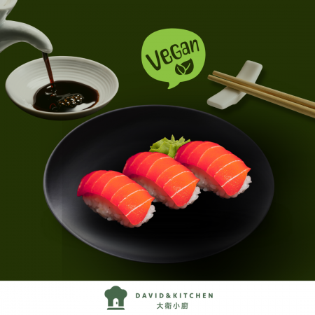 Sashimi di Tonno Vegano - Sashimi di Tonno Vegano, Sashimi di Konjac, Pesce Vegano