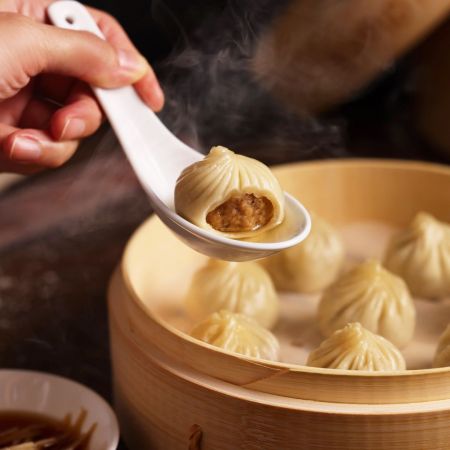 Vegetable Soup Dumpling - Vegetarian Dumplings, Frozen Dumplings, Vegan Dumplings,Plant based Dumplings