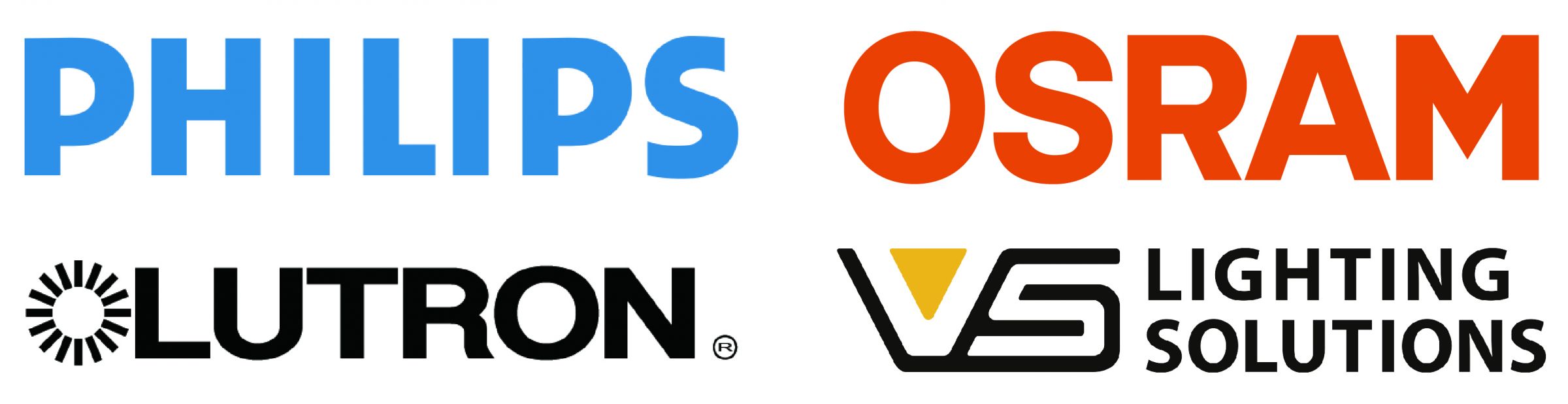 晟鑫照明與國際知名大廠飛利浦(PHILIPS)、歐司朗(OSRAM)、LUTRON照明控制、Vossloh-Schwabe配合,將世界級的傳統LED燈具與類比數位控制結合,增加燈具品質和穩定度,也讓客戶隨時隨地都能在需要時享有真正適合的照明體驗。