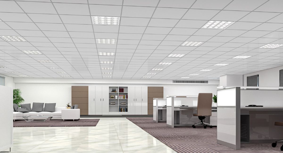 Illuminazione a soffitto UGR16 ad alta efficienza, illuminazione sana