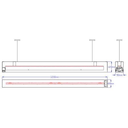 Wymiary produktu AL215-C3001+S.