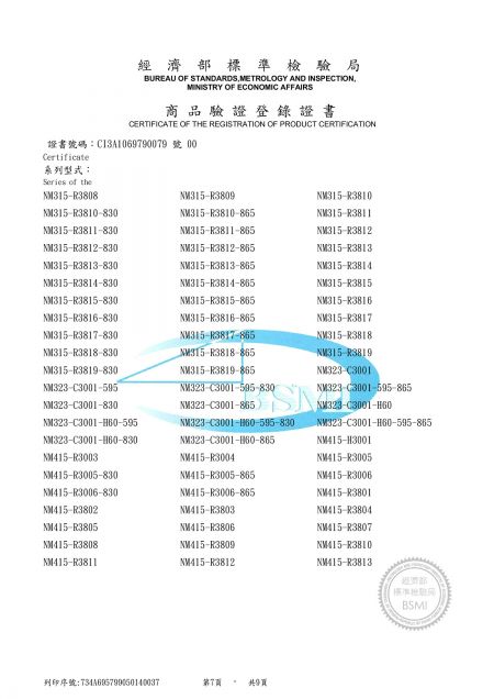 Éclairage de plafond à LED certifié IEC60598-2 CNS pour plafond à grille T-BAR