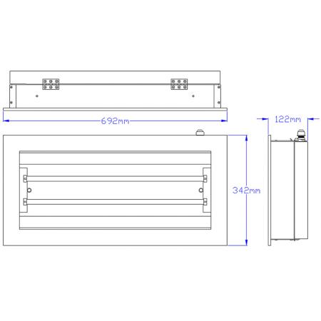 CR214-R1001 Product Dimensions.