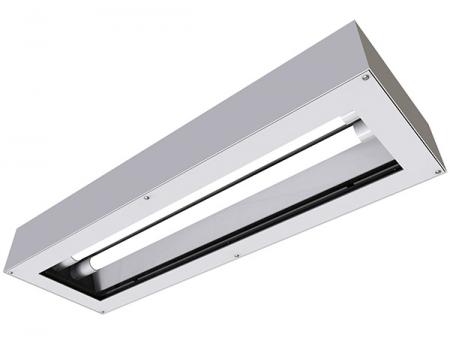Éclairage de plafond LED étanche à la poussière - Éclairage LED étanche pour salle blanche, montage en saillie.