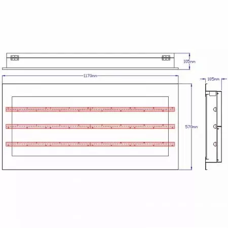 Kích thước sản phẩm CR615-R3101.